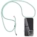 Produktbild RosyHeart Handykette Hülle Kompatibel mit Xiaomi 11T 5G/ 11T Pro 5G, Transparent Silikon Handyhülle mit Band für Xiaomi 11T Pro 5G/ 11T 5G Schutzhülle mit Kordel Cover zum Umhängen Halskette Hellgrün