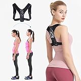 FUYERLI Posture Corrector for Men and Women with Adjustable Clavicle Brace