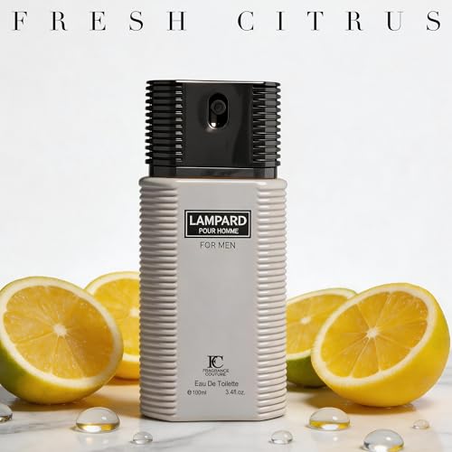 Image of AFLUXE Lampard Eau de Parfum for Men, Spicy Tobacco Woody Cologne with bursting fruit and vintage herbal notes, Long Lasting Masculine Fragrance, 3.4 Fl Oz (100ml)