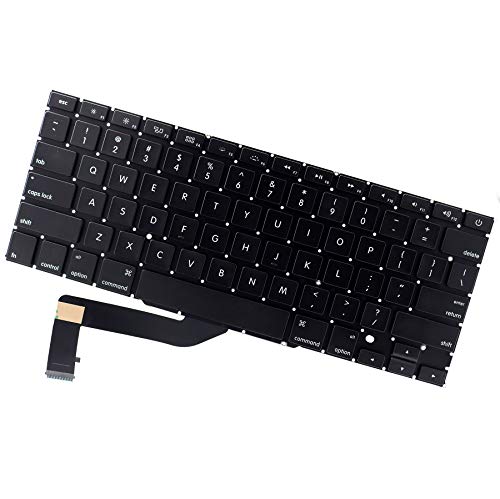 Deal4GO OEM Backlit Backlight US Keyboard w/Screws Replacement for MacBook Pro 15" A1398 2012 2013 2014 2015