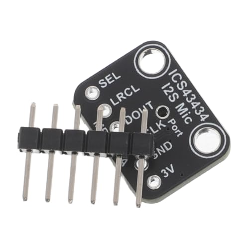 Módulo de Micrófono Digital Ics43434 SHINEOFI con Filtro de Paso y Alta Sensibilidad para Robótica