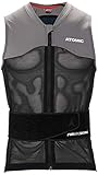 Atomic Herren Ski-Protektor-Weste Live Shield Vest AMID M, mit AMID-Body, Größe L, schwarz/grau, AN5205028L
