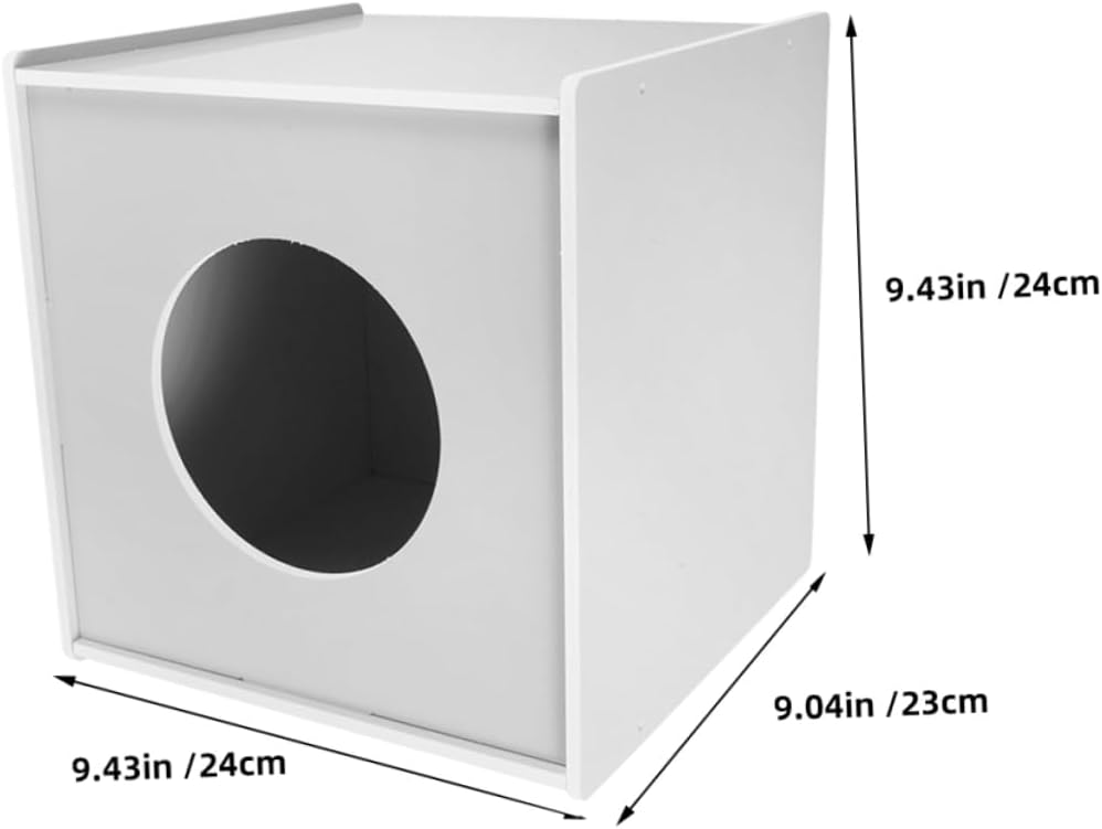 Raffle Box for Cards Voting Box Easy Access Storage for Raffle Tickets