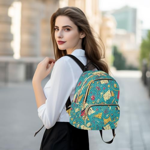 Sac à dos mathématiques antichoc avec mini sacoche de voyage ado