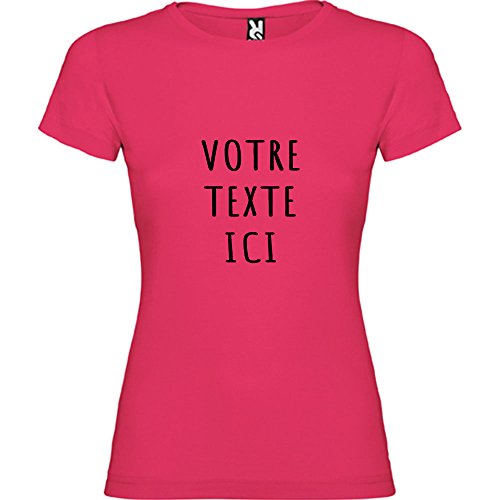 T-Shirt Femme personnalisé : le cadeau unique avec texte sur mesure