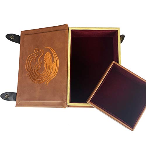Fantasydice Book-Shaped Chromatic/Red Cthulhu Tome Rolling Magic Book Tray For All Tabletop Rpgs Like D&D, Call Of Cthulhu thumb #6