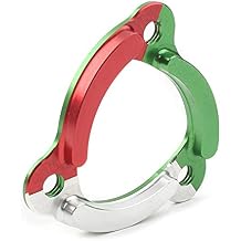 FSFY Clear Clutch Cover Racing Spring Retainer Pressure Plate for Ducati 959/1199/1299 / Monster 821، Green