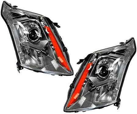 Marketplace Auto Parts Headlight Assembly Set for 2010–2016 Cadillac SRX