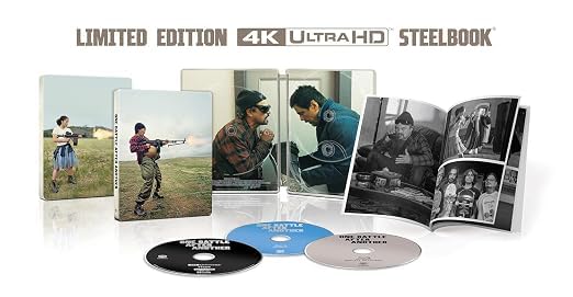 One Battle After Another 4K Steelbook Limited Edition (4K Ultra HD + Blu-ray + Digital)