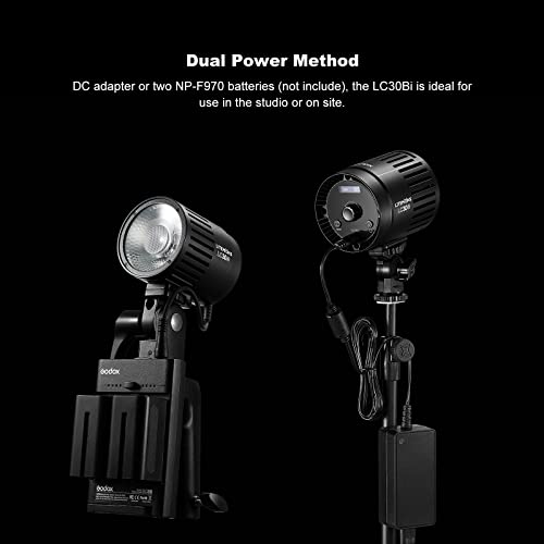 Luz de video LED para grabacion de peliculas cortas en escritorio con efectos FX Godox Litemons 7