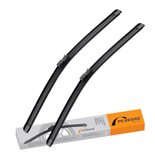 Image of 2 x OEM Quality Wiper Blades for BMW X5 2007-2011,X6 2008-2011, OE Genuine Style (24 inch + 20 inch Front Wiper Blades)