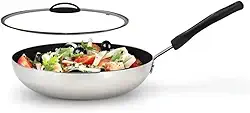 Panela Wok Berlim Teflon 28cm Ideal Yakisoba Frango Xadrez