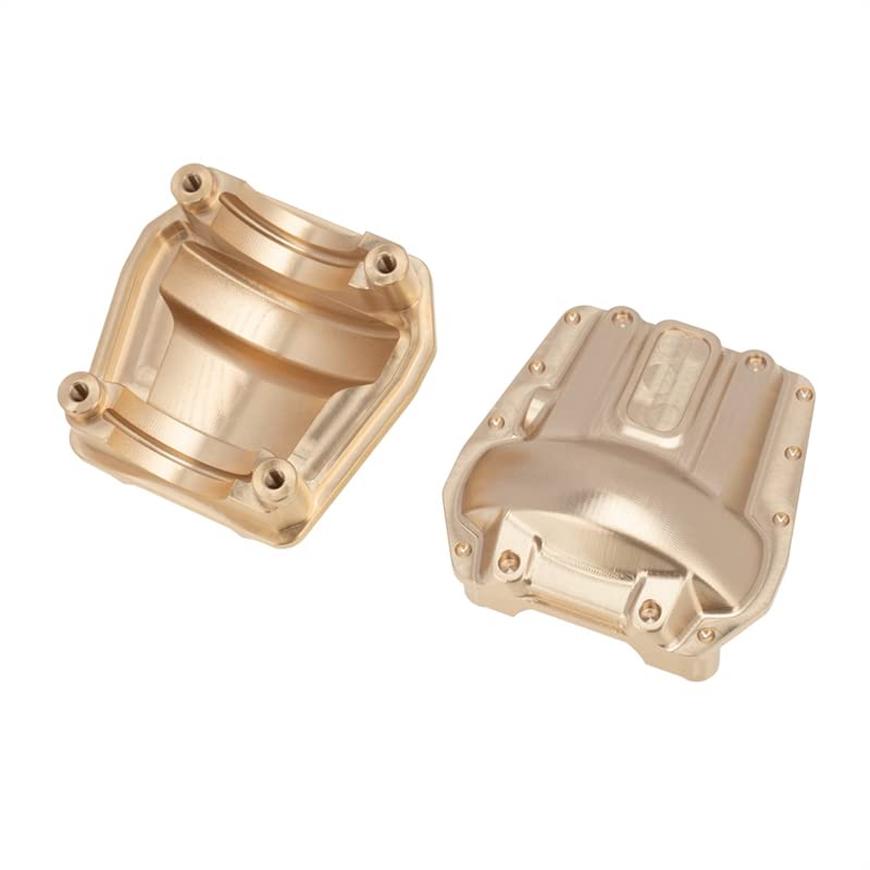 Couvercle de différentiel laiton robuste SCX6 haute précision pour essieu voiture RC