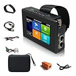 IPC Camera Tester Monitor CCTV IP Camera Tester H.265 4K IP 8MP TVI 8MP CVI 8MP AHD Analog 5-in-1 Wrist CCTV Test Monitor WIFI