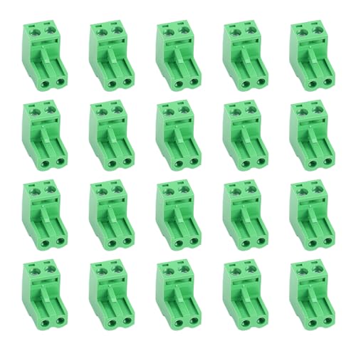 Terminales de tornillo angular para PCB con paso de 5,08 mm y alta fijación