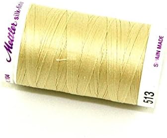 Mettler No 50 Silk Finish Cotton Quilting Thread 547m 547m 265 Rattan - Each
