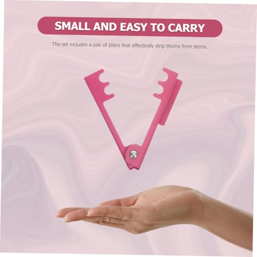 Set de 2 herramientas quita espinas para jardinería Kichvoe miniatura 3