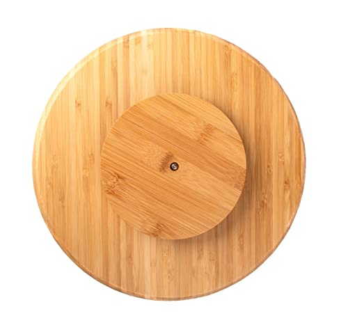 Mateda Bamboo Lazy Susan Turntable For Pantry Cabinet Or Table (14 Inch) #TOP1