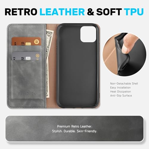 Protection antichoc 360° pour iPhone 15 avec clapet magnétique et sécurité RFID