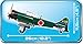 COBI 5537 Small Army Mitsubishi A6M3 Zero Plane, Green
