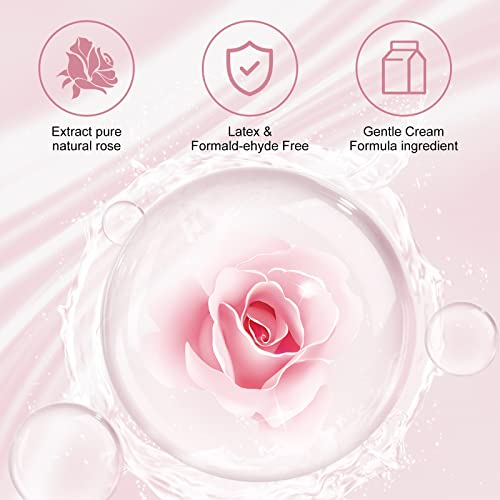 Eyelash Extension Remover 10g Lash Extension Remover Dissolves Powerful for Lash Extensions Lash Glue Remover Low Irritation for Sensitive Skin(Rose)