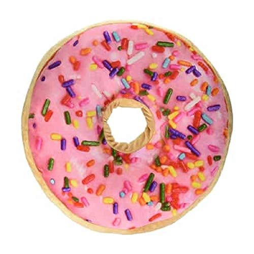 Top Trenz Inc Scented Strawberry Donut Pillow