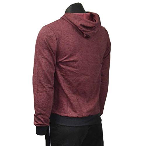 Jaqueta de Moletom São Paulo Jet Parker Masculina - Vermelho