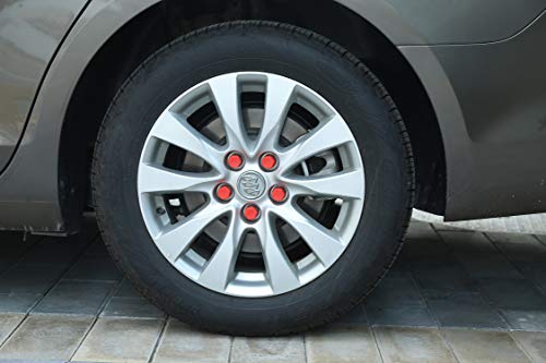 19 mm 20 pezzi Set auto silicone dadi ruota Lug