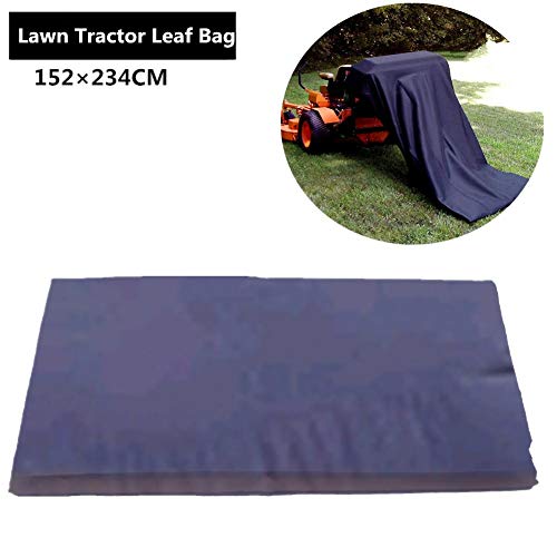evergreemi Lawn Tractor Leaf Bag,Garden Reusable Collection Leaves Bag Extra Durable Yard Bag, Fits All Lawn Tractors (152×234cm)