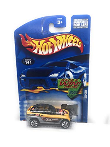 Hot Wheels 2002 Jeepster Yellow Card 144