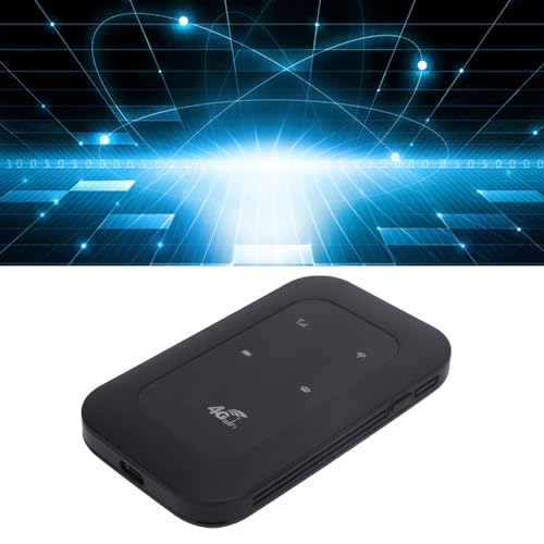 Mobilny Router z Hotspotem 4G LTE, Przenośny Router z Hotspotem Wi-Fi 4G LTE, Obsługa 10 Użytkowników, Szybkie Mobilne Urządzenie Hotspot z Gniazdem Karty Micro SIM do Podróży