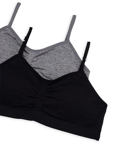 Maidenform girls Seamless Ruched Crop Bra2