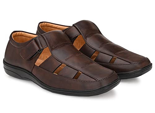 Image of YLF Men's Casual Fisherman Driving Sandal