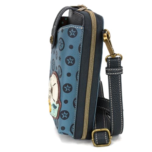 Image of CHALA Snap Crossbody RFID Protected Women Faux Leather Cellphone Purse with Adjustable Crossbody Strap