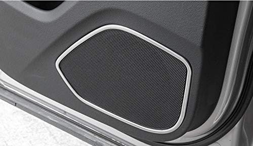 Interior Car Door Speaker Frame Trim Cover 4pcs for Audi Q3 8U 2012-2017
