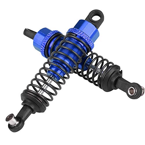 VGEBY1 Shock Damper Absorber, Aluminum Front Rear Shock Damper Absorber for FS 1/18 RC Truck Remote Control Part Accessory(Dark Blue) - Image 3