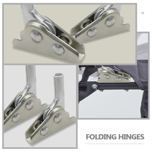 Charnières pliantes pour réparer et rénover les fauteuils pliants - 5
