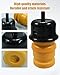 4 Pack Bump Stops with Cups Brackets Fit for Jeep Wrangler TJ 1997-2006 Jeep Grand Cherokee ZJ 1993-1998, Front Bump Stops Replaces 29101G 52087636AC 52087992 52087635 52087636AB