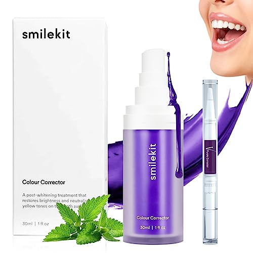 Pasta Dental Obsessive Blanqueador Dental Hi Smile Pasta Dientes Blanqueadora Corrector De Color Purple Espuma Dental Pasta De Dientes Blanqueante Teeth Whitening Toothpaste 2Pcs