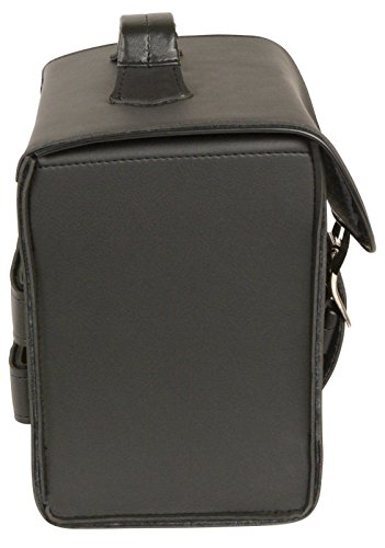 Bolsa Sissy Bar para Motocicleta con Hebilla Simple, Tachuelas y Trenzado en PVC con Concho miniatura 6