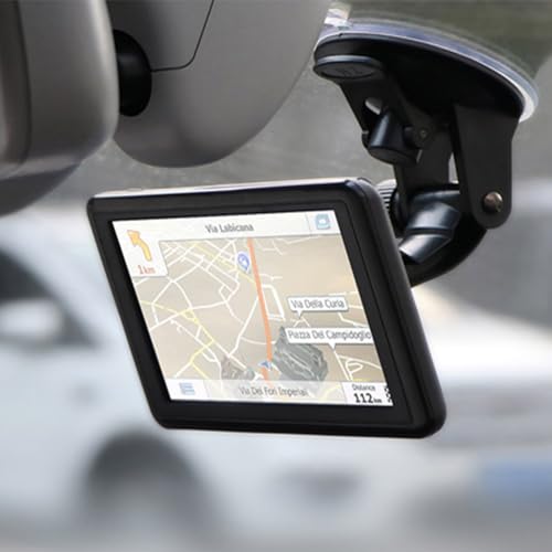 EpheyFIF Navigateur GPS portable TFT à écran tactile haute définition 5 pouces pour camions 8G haute définition GPS Navigatio 8 Go 128 Mo
