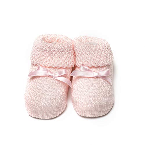 Gallo Babyschoenen van draad met strik. - roze - UNICA