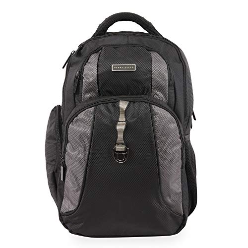Top Brands Perry Ellis P14 Business Laptop Backpack, Black, One Size