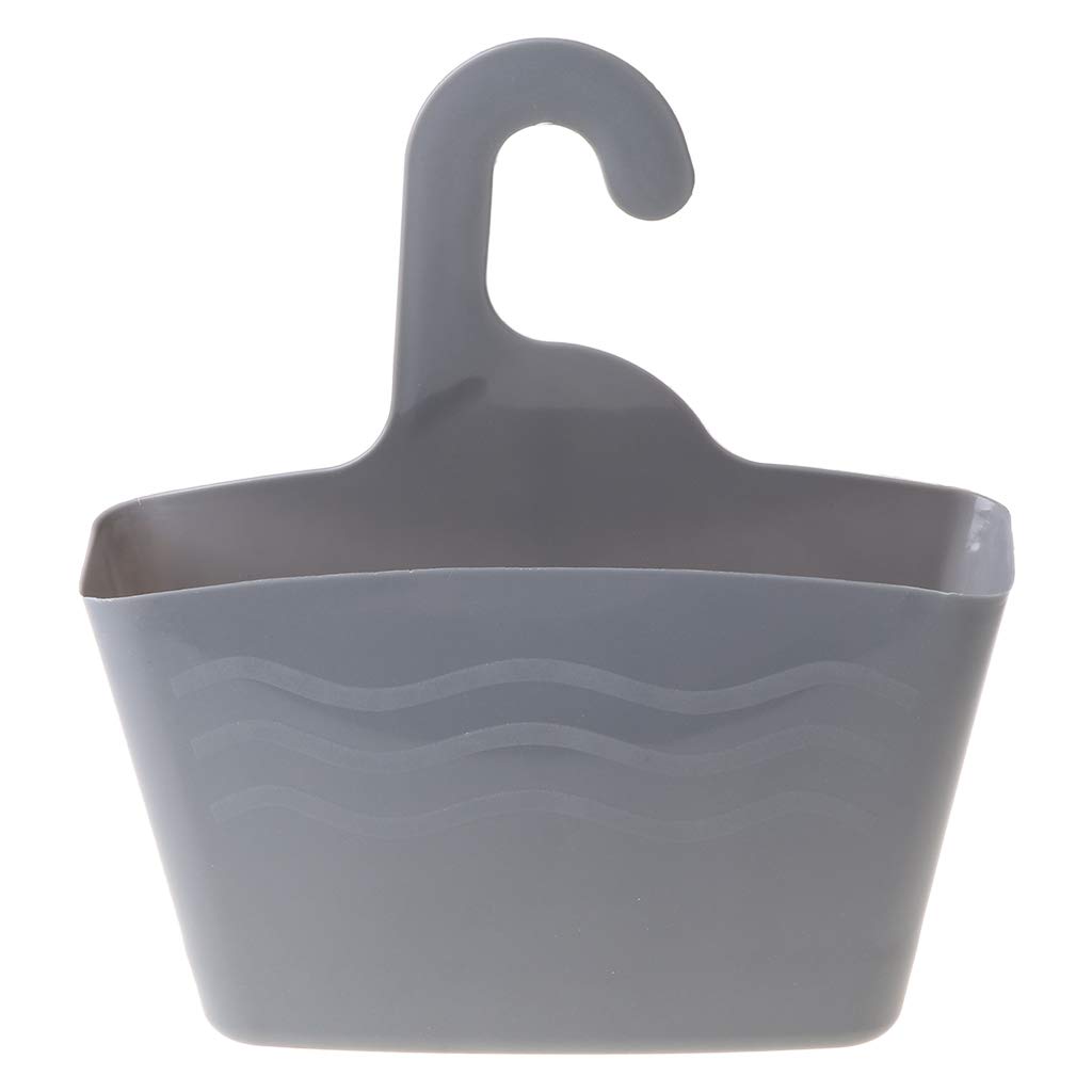 BYUTFA Storage hanging basket Wall Mount Multi-layer Plastic Hanging Shower Basket Bathroom Organizer
