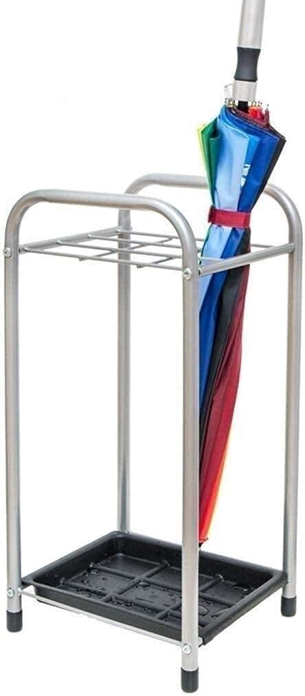 Porte-parapluie blanc LUNEZY meuble rangement métal hall entrée motif fleur