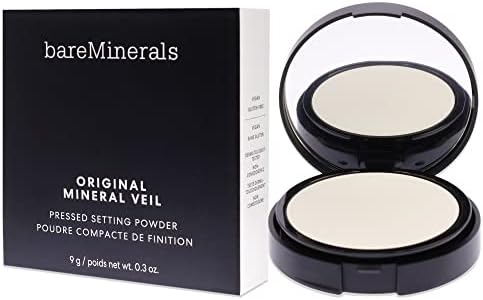 bareMinerals Original Mineral Veil Pressed Setting Powder - Translucent For Women 0.3 oz Powder