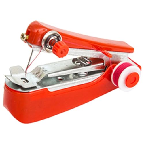 Máquina de coser manual - Máquina de coser portátil para principiantes | Herramienta de costura práctica para cortinas, lana, seda, compacta y ligera, perfecta para reparaciones rápidas, cambios y Máquina de coser manual - Máquina de coser portátil para principiantes | Herramienta de costura práctica para cortinas, lana, seda, compacta y ligera, perfecta para reparaciones rápidas, cambios y