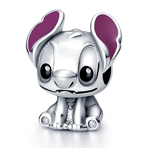 CQWVB Charms Abalorios Colgante para mujer, plata de ley 925, compatible con pulseras y collares Pandora, compatible con pulseras europeas para mujeres y niñas
