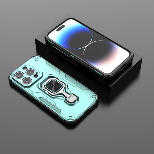 Coque de protection arrière antichoc compatible avec iPhone 14 Pro 6.1 vert - 5