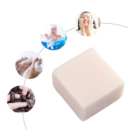 WOFASHPURET 1Pieza Jabón Facial Limpiador Hecho Mano De Control De Aceite Con Leche Para Suave y Equilibrada